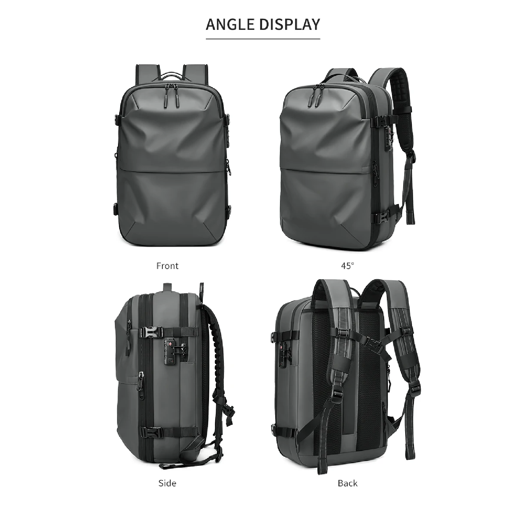 AirOut™ Compression Backpack – Travel Lighter, Pack Smarter