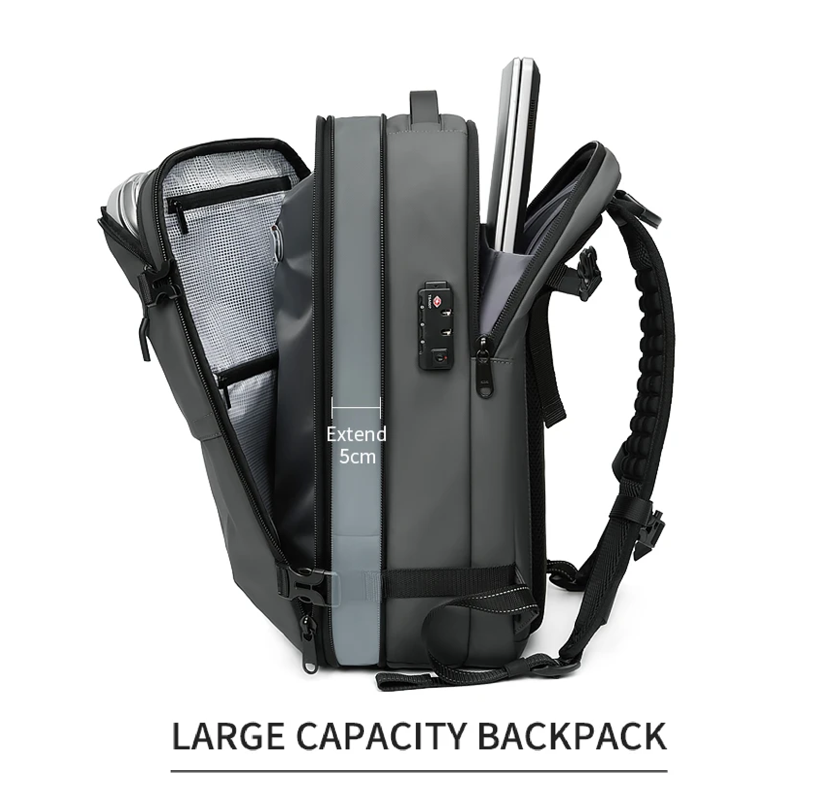 AirOut™ Compression Backpack – Travel Lighter, Pack Smarter